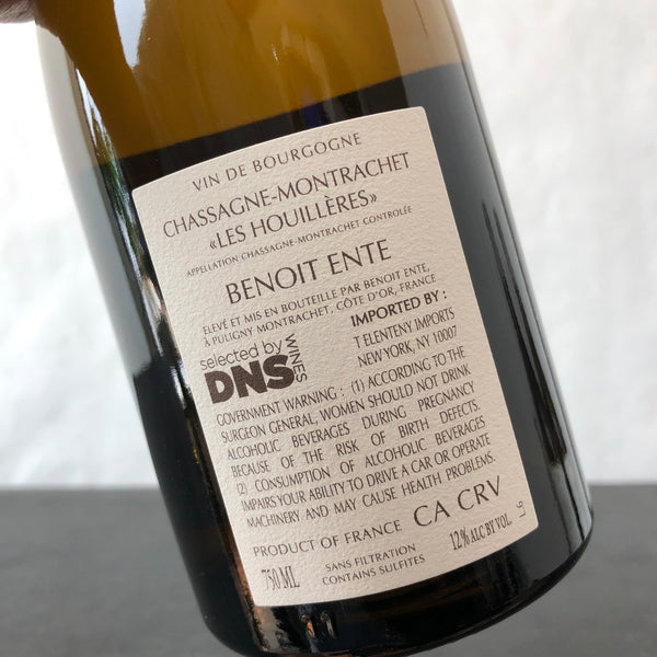 2024 Benoit Ente Chassagne-Montrachet Les Houilleres, Cote de Beaune, France