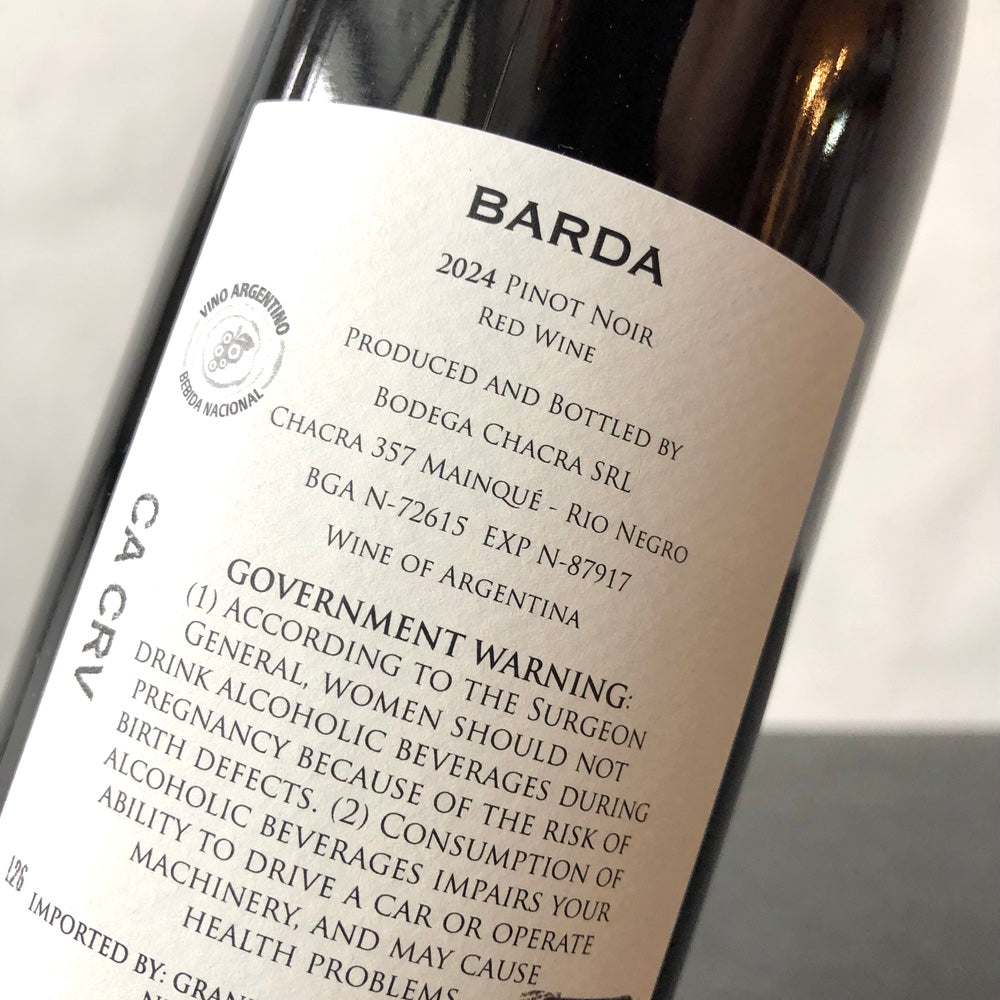 2024 Bodega Chacra 'Barda' Pinot Noir, Rio Negro, Argentina