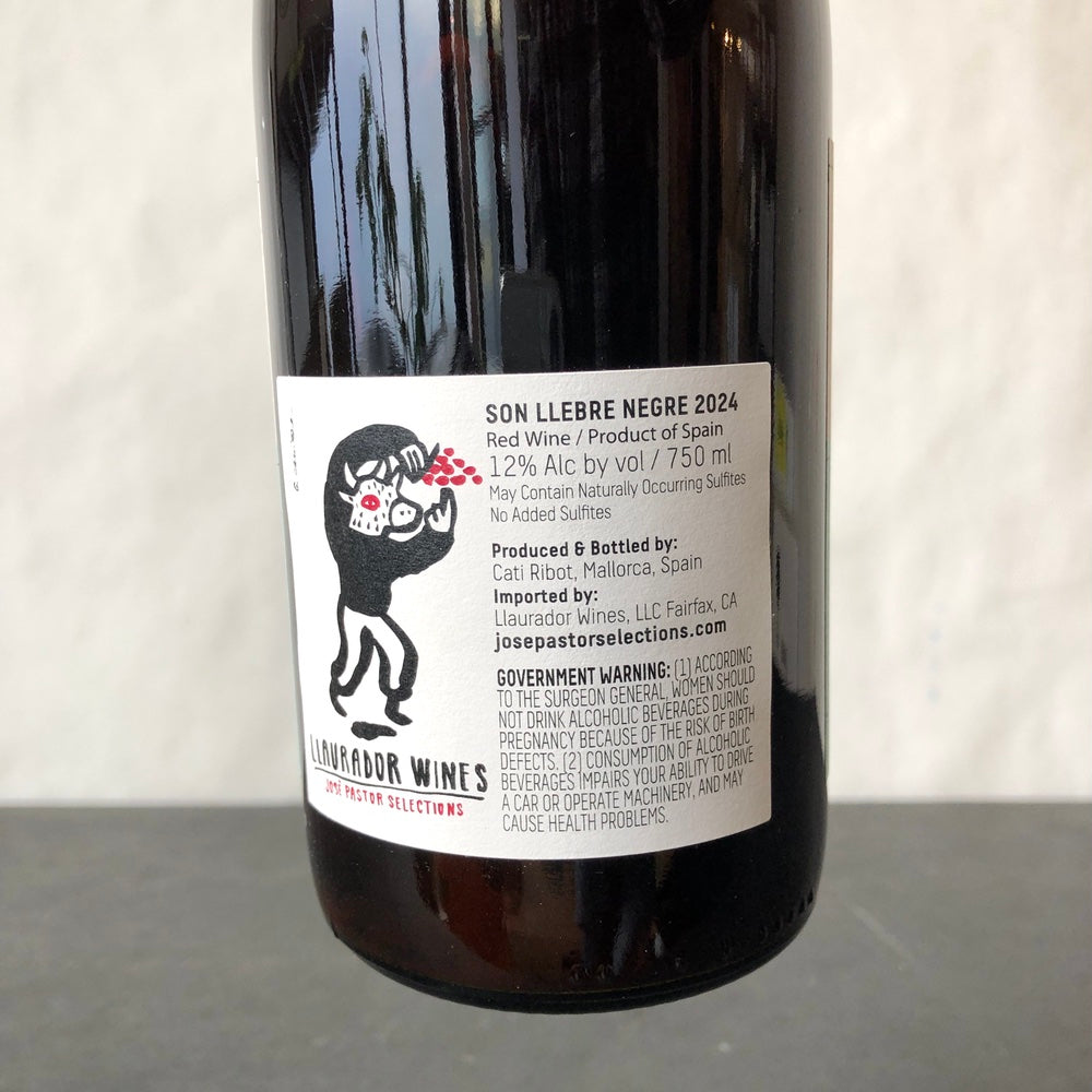 2024 Cati Ribot Ve d'Avior 'Son Llebre' Tinto Balearic Islands, Spain