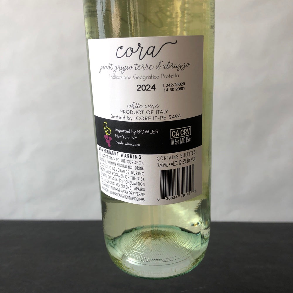 2024 Cora Pinot Grigio delle Venezie, Italy