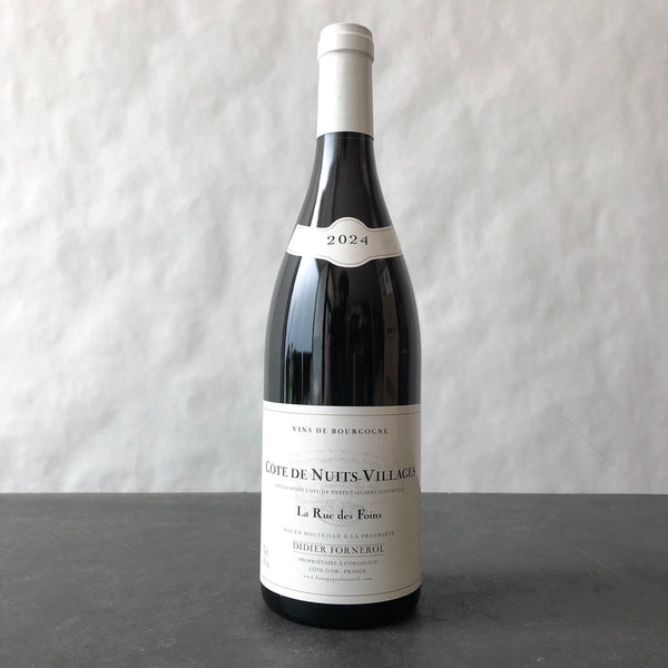 2024 Domaine Didier Fornerol Cote de Nuits-Villages 'La Rue des Foins' Burgundy, France