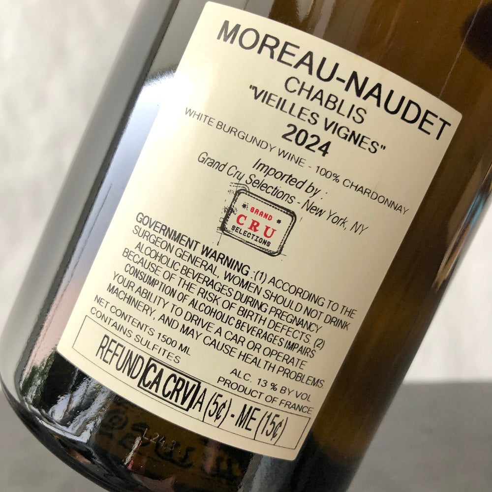 2024 Domaine Moreau-Naudet Chablis Vielles Vignes, France 1.5L Magnum