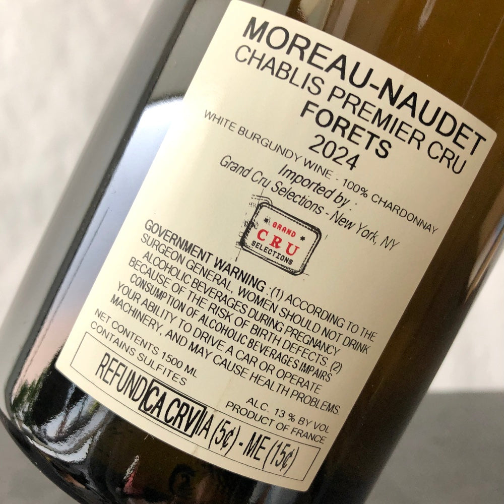 2024 Domaine Moreau-Naudet Forets Chablis Premier Cru, France 1.5L Magnum