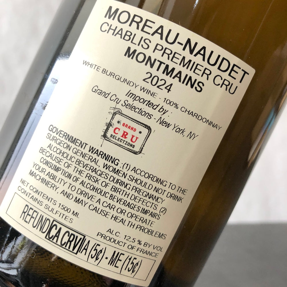2024 Domaine Moreau-Naudet Montmains Chablis Premier Cru, France 1.5L Magnum