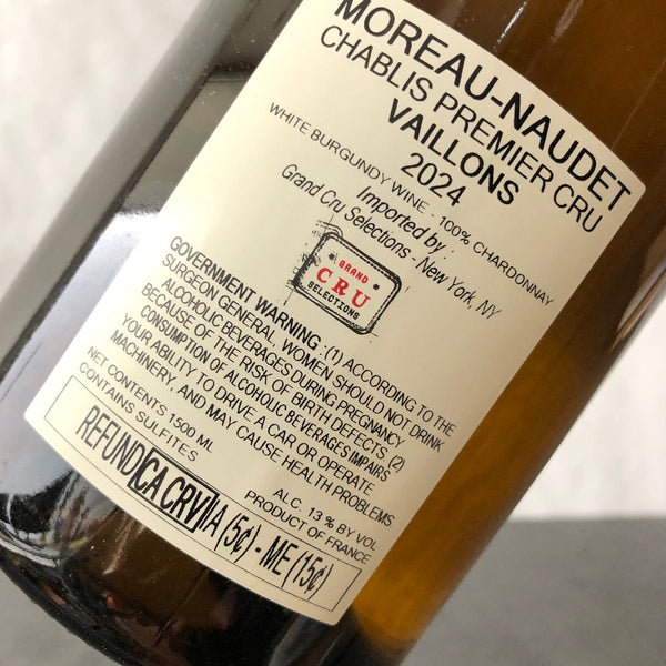 2024 Domaine Moreau-Naudet Vaillons Chablis Premier Cru, France 1.5L Magnum