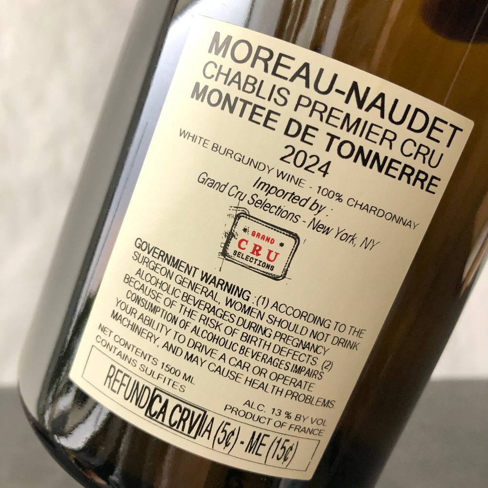 2024 Domaine Moreau-Naudet, Montee de Tonnerre, Chablis Premier Cru, France 1.5L Magnum