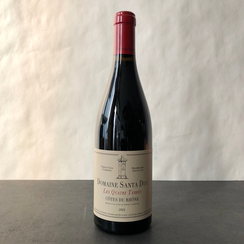 2024 Domaine Santa Duc Cotes du Rhone 'Les Quatre Terres', Rhone, France