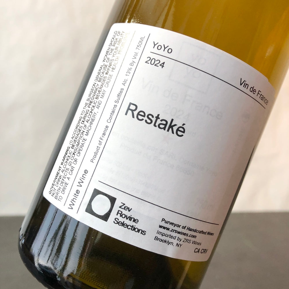 2024 Domaine YoYo 'Restaké' VDF, Languedoc-Roussillon, France