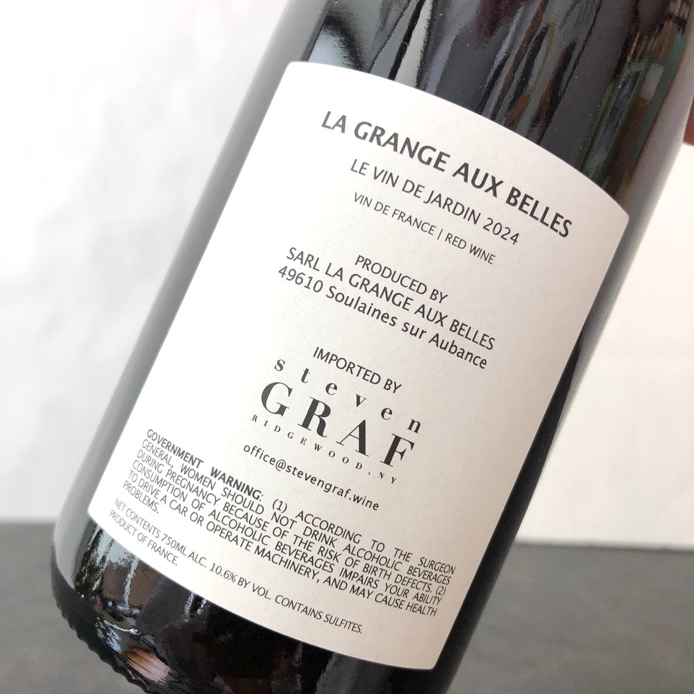2024 Domaine de La Grange Aux Belles, Le Vin de Jardin, Loire, France