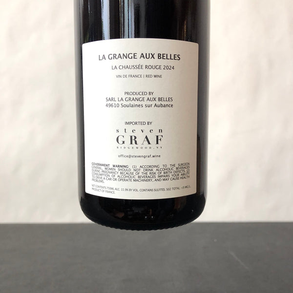 2024 Domaine de la Grange aux Belles 'La Chaussee Rouge' Loire, Vin de France