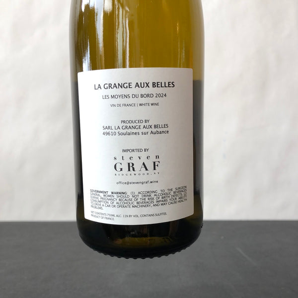 2024 Domaine de la Grange aux Belles 'Les moyens du Bord', Loire, Vin de France