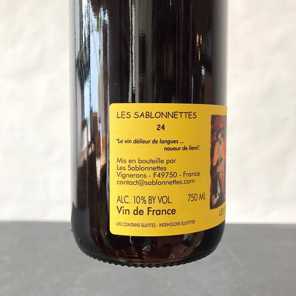 2024 Domaine des Sablonnettes Anjou Les Copains d'Abord, IGP Val de Loire, France