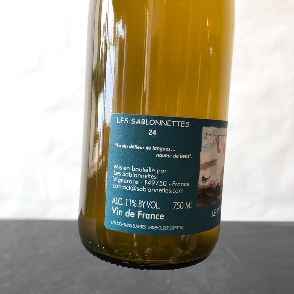 2024 Domaine des Sablonnettes, Anjou Les P'tit Blanc, Loire, France