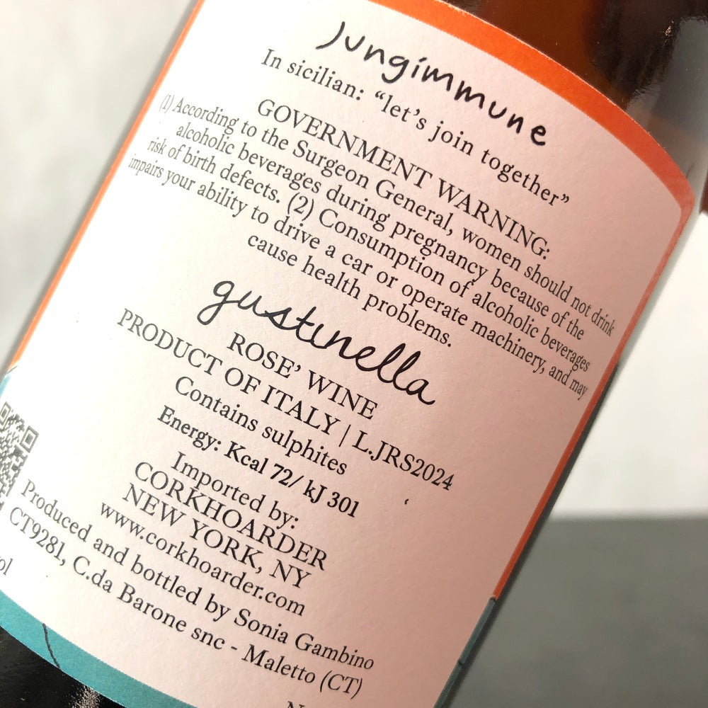 2024 Gustinella Jungimmune Rosato, Italy