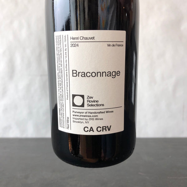 2024 Henri Chauvet 'Braconnage' VDF, Cotes d'Auvergne, France