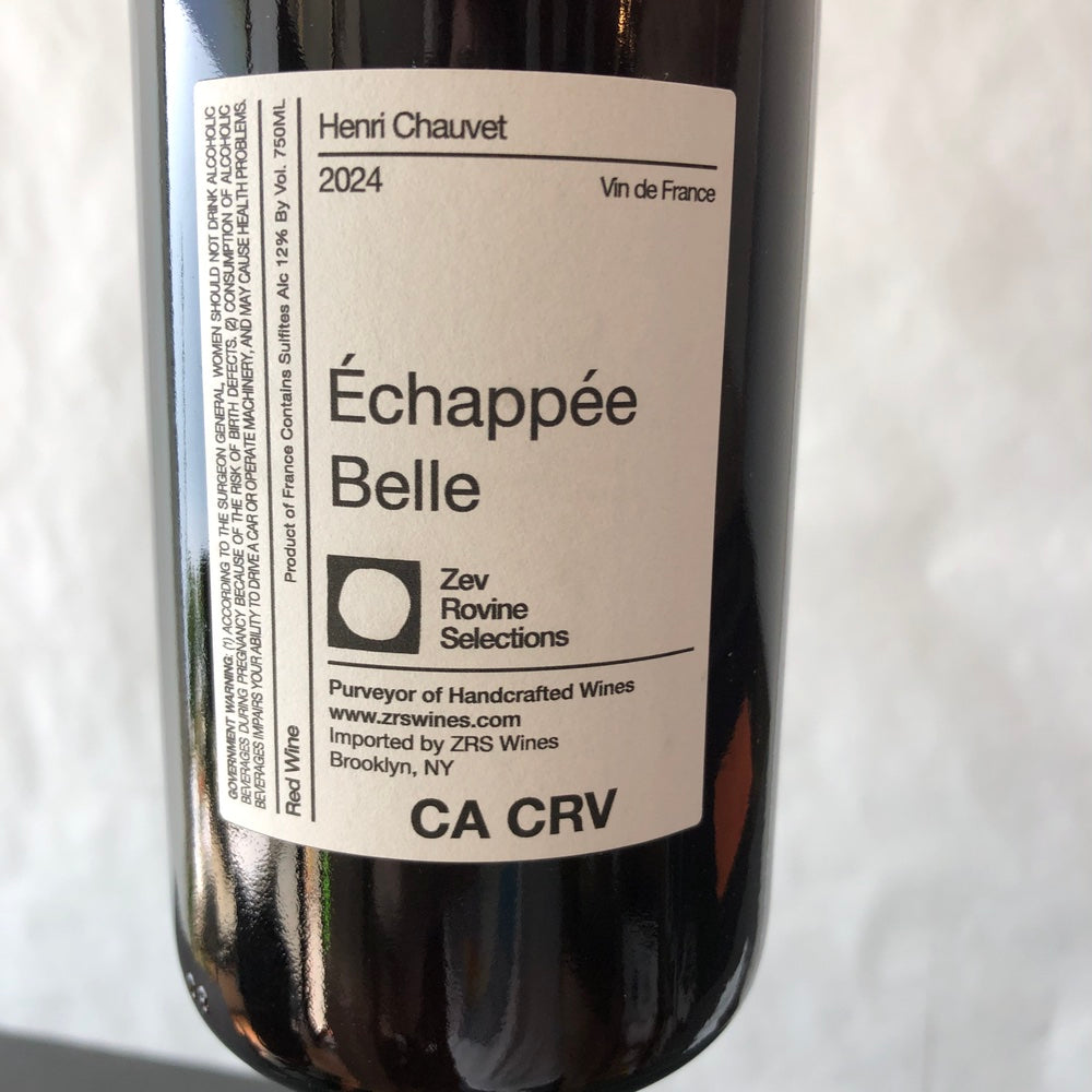 2024 Henri Chauvet ' Echappee Belle' VDF, Cotes d'Auvergne, France