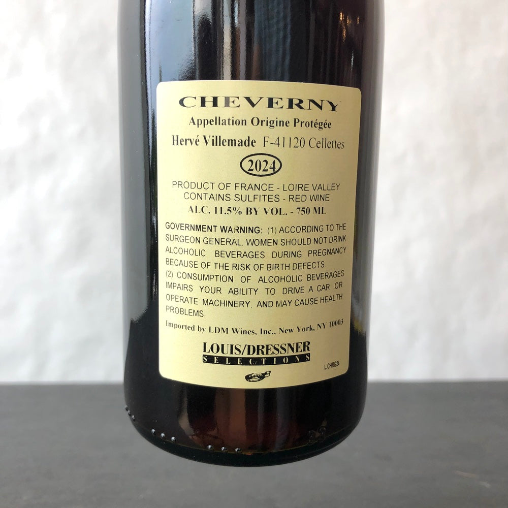 2024 Herve Villemade Cheverny Rouge Loire, France