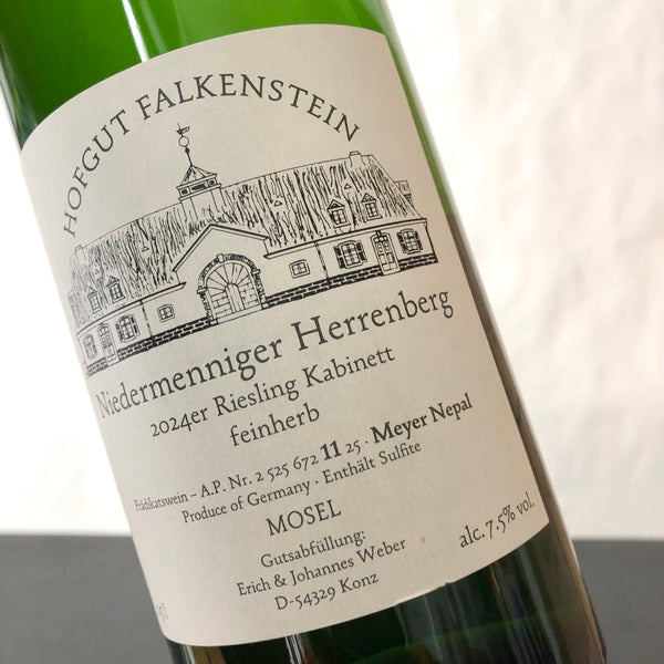 2024 Hofgut Falkenstein, Niedermenniger Herrenberg Kabinett feinherb 1.5L Magnum, Saar, Germany