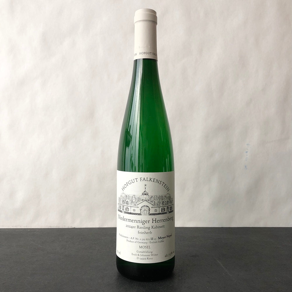 2024 Hofgut Falkenstein, Niedermenniger Herrenberg Riesling Spatlese feinherb AP-11, Saar, Germany