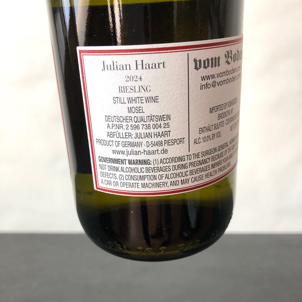 2024 Julian Haart Riesling '1,000L', Mosel, Germany