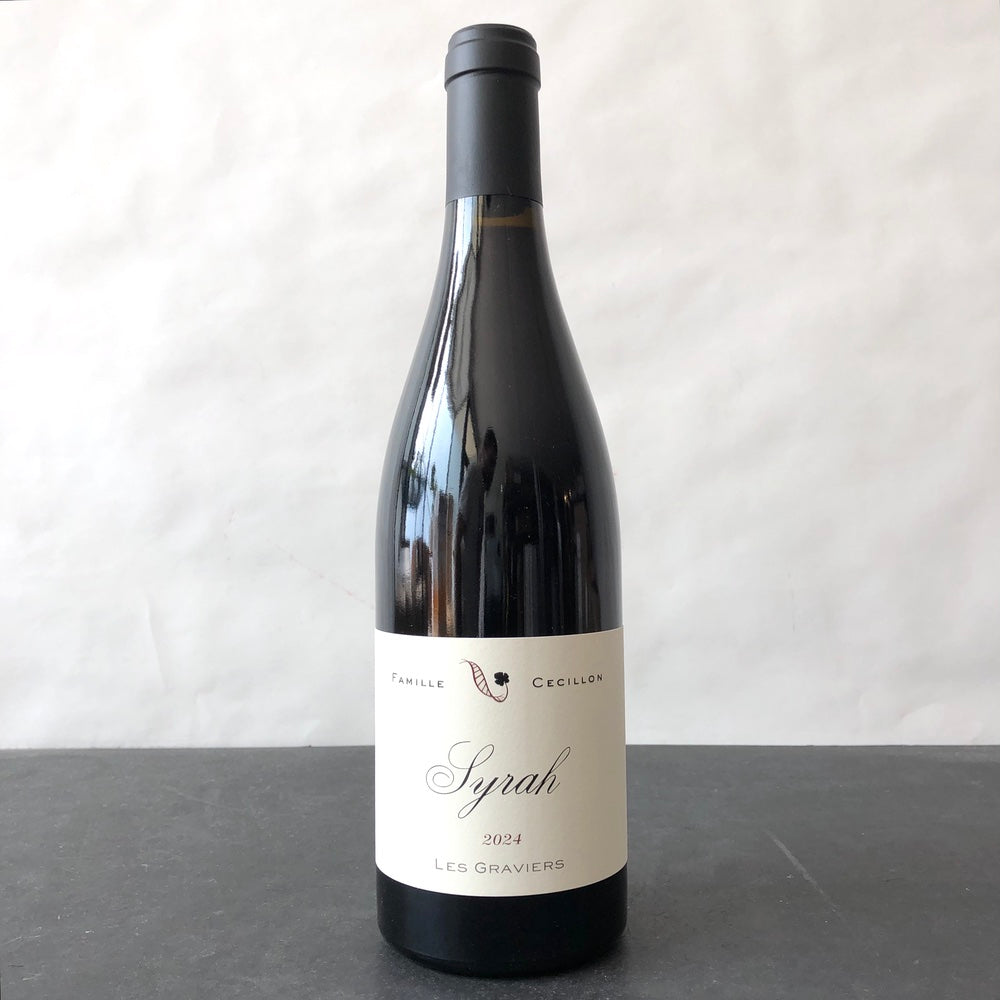 2024 Julien Cecillon 'Les Graviers' Syrah IGP Collines Rhodaniennes, France