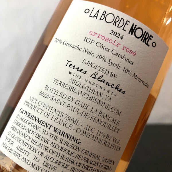 2024 La Borde Noire 'Arrosoir' Rosé Roussillon, France