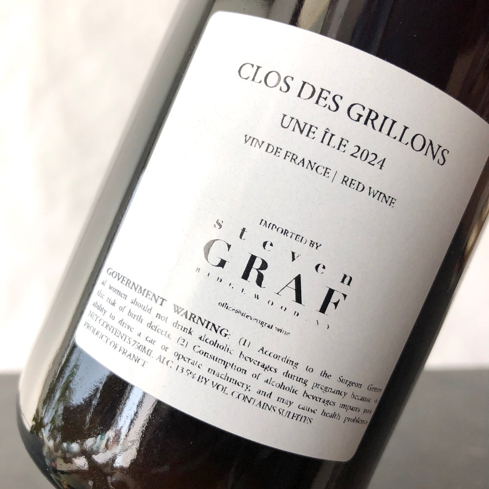 2024 Les Clos des Grillons (Nicolas Renaud) 'Une Ile' VDF, Rhone, France