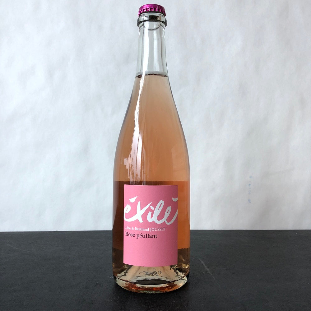 2024 Lise & Bertrand Jousset 'Exile' Rose Petillant, Loire, Vin de France