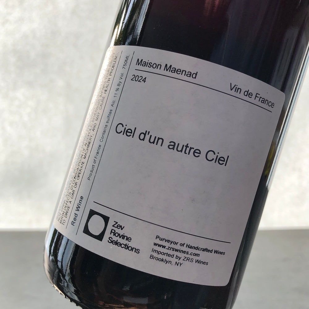 2024 Maison Maenad Cotes du Jura Ciel d’Un Autre Ciel, France