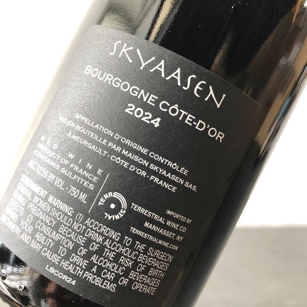 2024 Maison Skyaasen Bourgogne Cote d'Or Rouge Burgundy, France