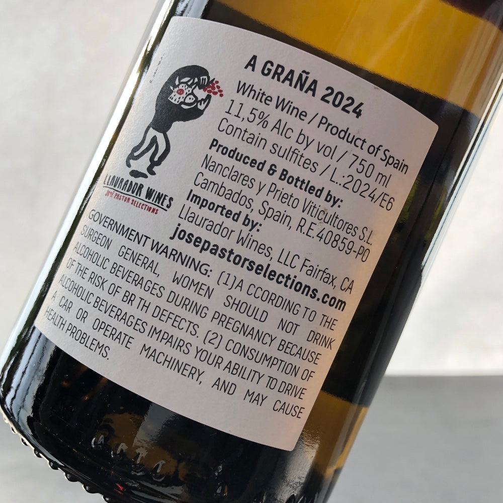 2024 Nanclares y Prieto 'A Grana' Albarino, Galicia, Spain