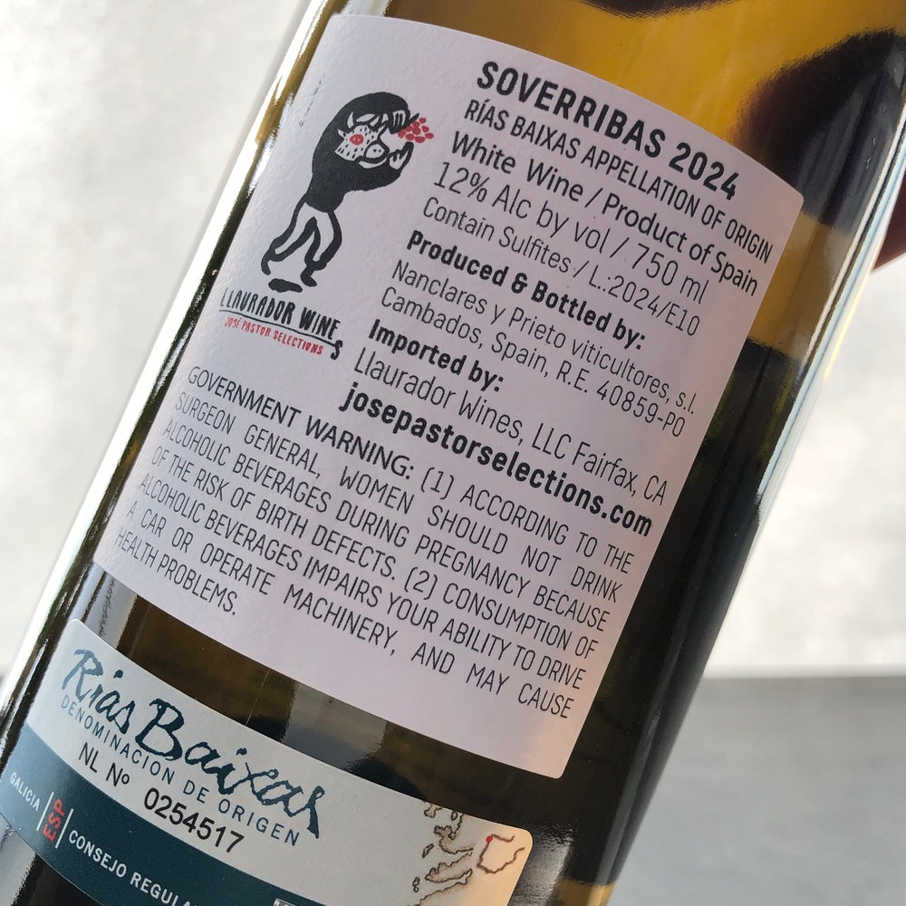 2024 Nanclares y Prieto 'Soverribas' Albarino, Rias Baixas, Spain