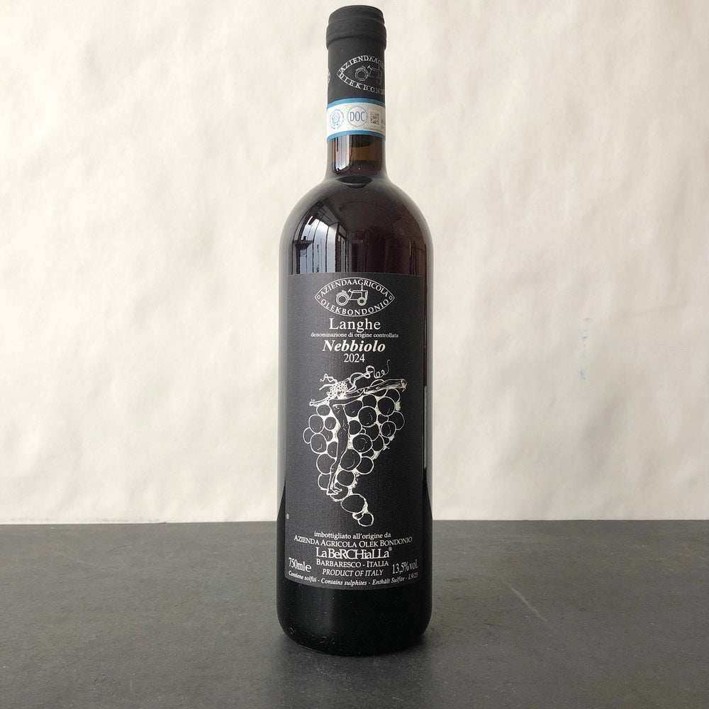 2024 Olek Bondonio Langhe Nebbiolo, Piedmont, Italy