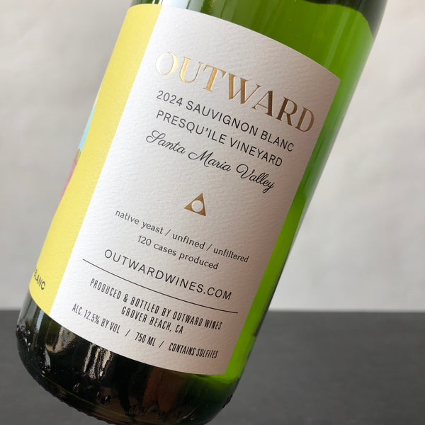 2024 Outward Sauvignon Blanc Presqu'ile Vineyard, Santa Maria Valley, USA