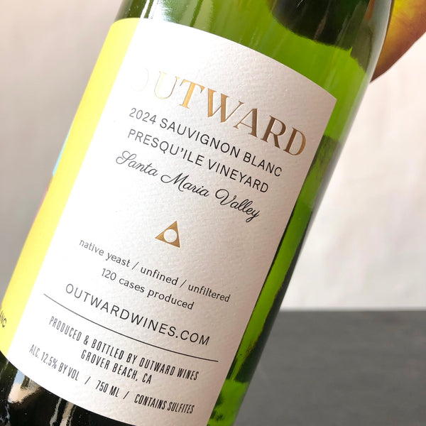 2024 Outward Sauvignon Blanc Presqu'ile Vineyard, Santa Maria Valley, USA