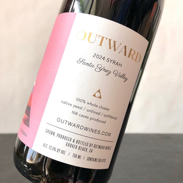 2024 Outward Syrah, Santa Ynez Valley, USA