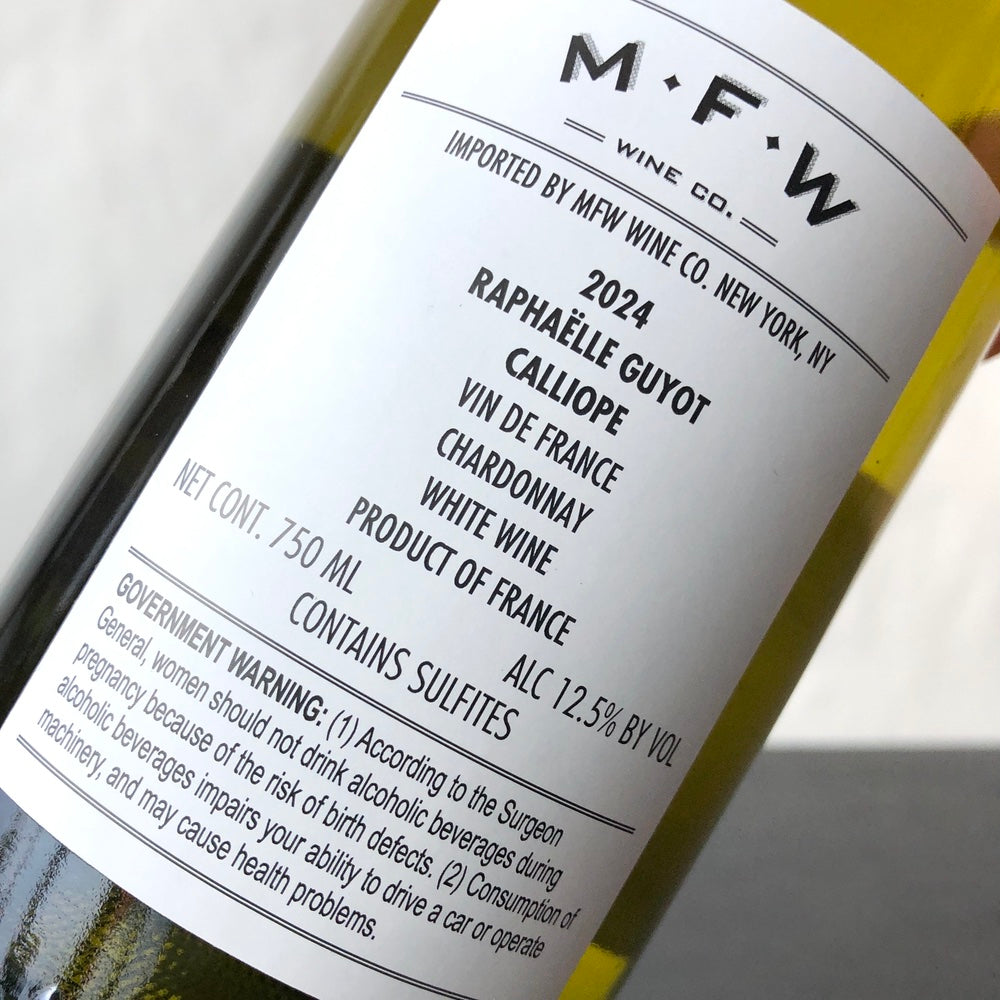 2024 Raphaelle Guyot, 'Calliope' (Chardonnay) VDF