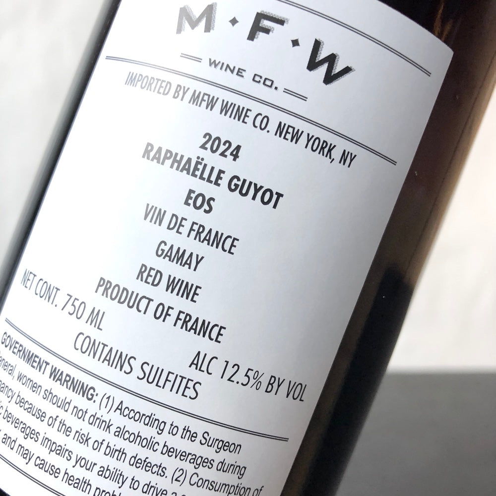 2024 Raphaelle Guyot 'Eos' (Gamay) VDF