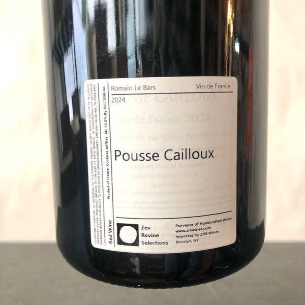 2024 Romain Le Bars Pousse Cailloux 1.5L Magnum Vin de France