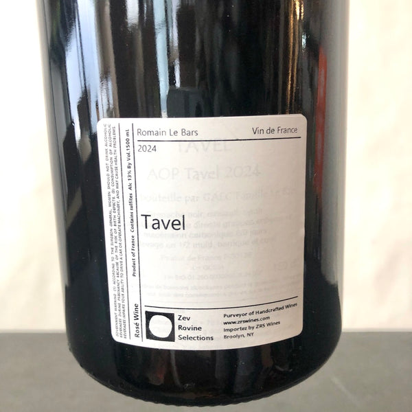 2024 Romain Le Bars Tavel Magnum 1.5L, Rhone, France