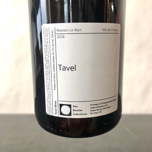 2024 Romain Le Bars, Tavel Rose, Rhone, France