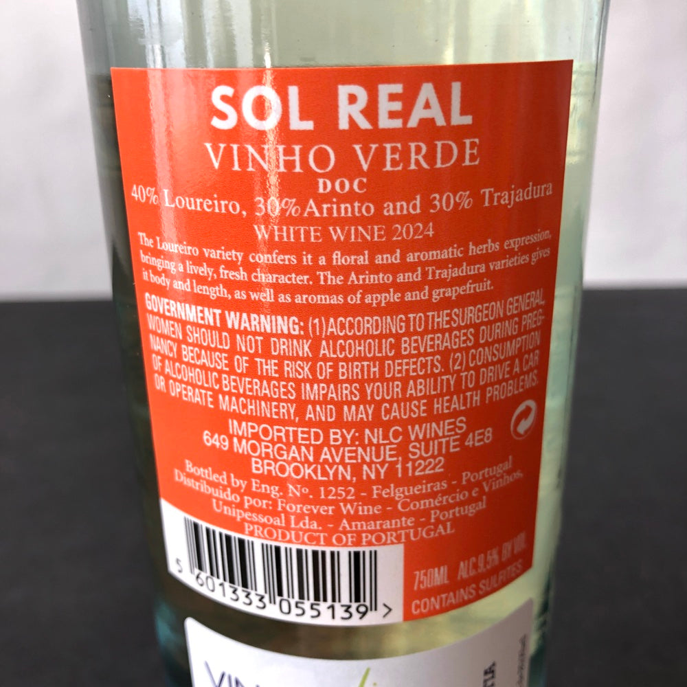 2024 Sol Real Vinho Verde, Portugal