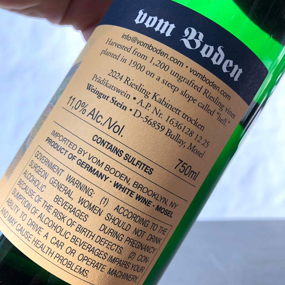 2024 Ulli Stein Alfer Holle '1900' Riesling Kabinett Trocken Mosel, Germany