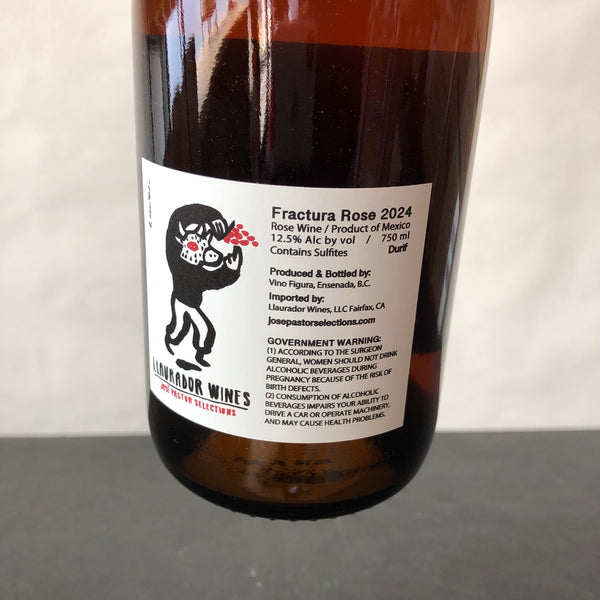 2024 Vino Figura Durif 'Fractura' Rosado Valle de Guadalupe, Mexico