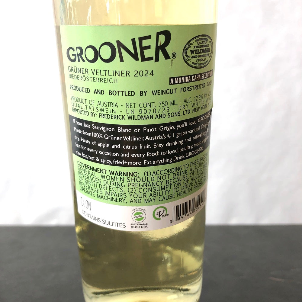 2024 Weingut Meinhard Forstreiter Grooner Gruner Veltliner Niederosterreich, Austria