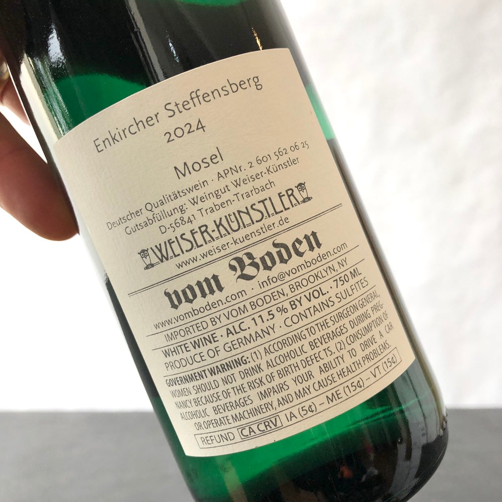 2024 Weiser-Künstler Riesling Steffensberg Grand Cru, Mosel, Germany