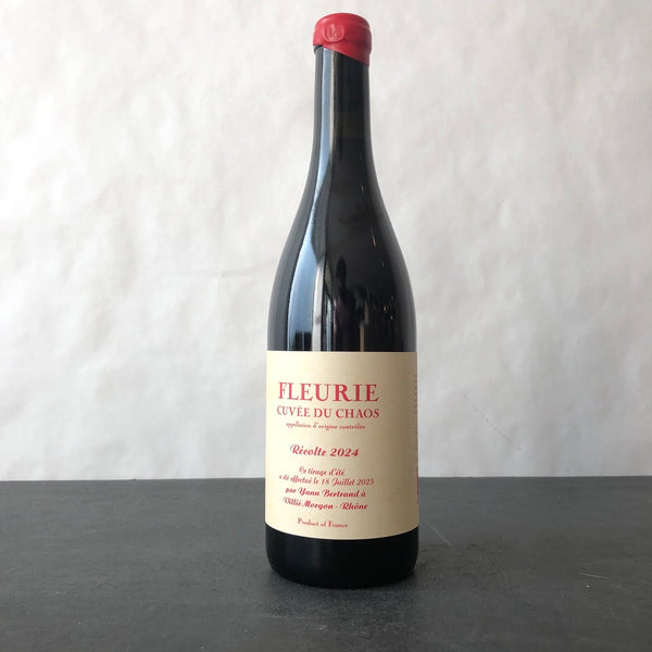2024 Yann Bertrand Fleurie 'Cuvee du Chaos, Beaujolais, France