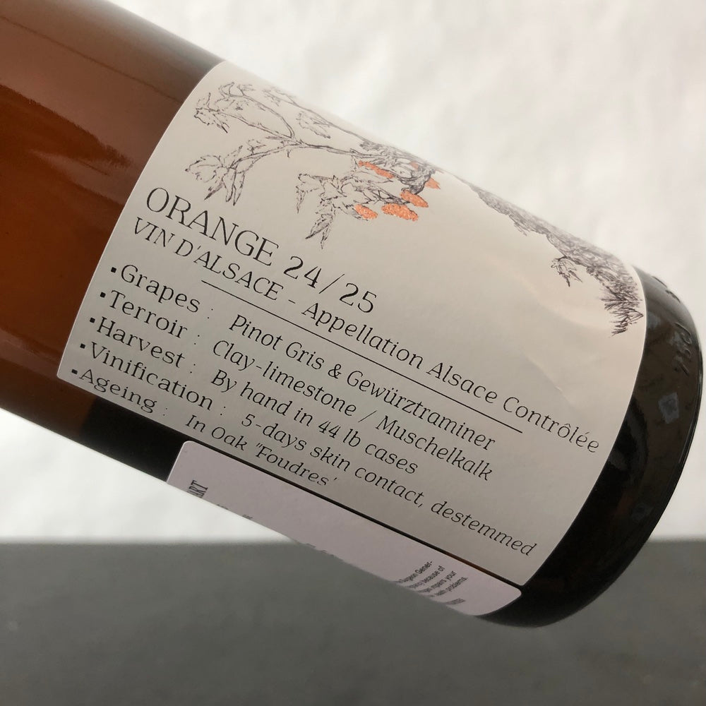 2024/25 Domaine Einhart, Vin d'Alsace 'Orange' Gewürztraminer/Pinot Gris, Alsace, France