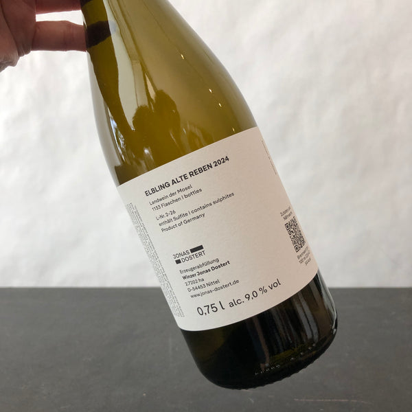 2024 Jonas Dostert Elbling Alte Reben, Mosel, Germany