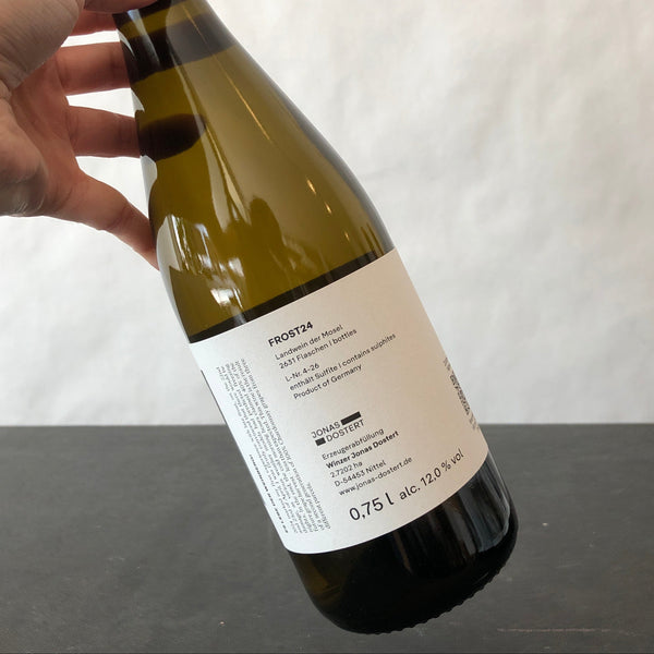 2024 Jonas Dostert 'Frost' Chardonnay, Mosel, Germany